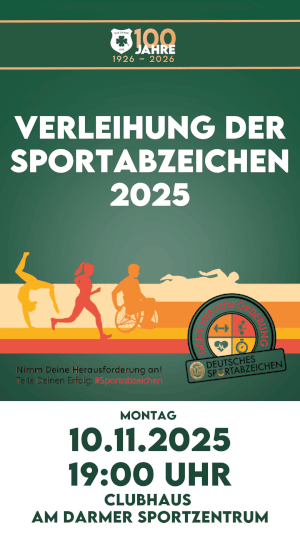 Ankpndigung Sportabzeichen 2025