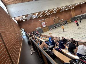 Badminton-Turnier läuft- kommt vorbei