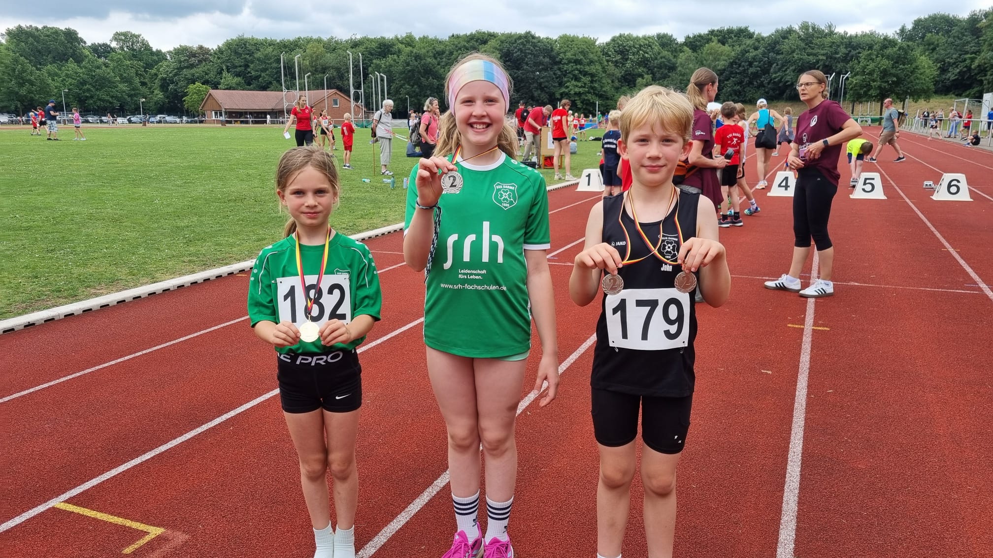 SuS Darme Leichtathletik erfolgreich bei der Kreismeisterschaft Einzel in Meppen